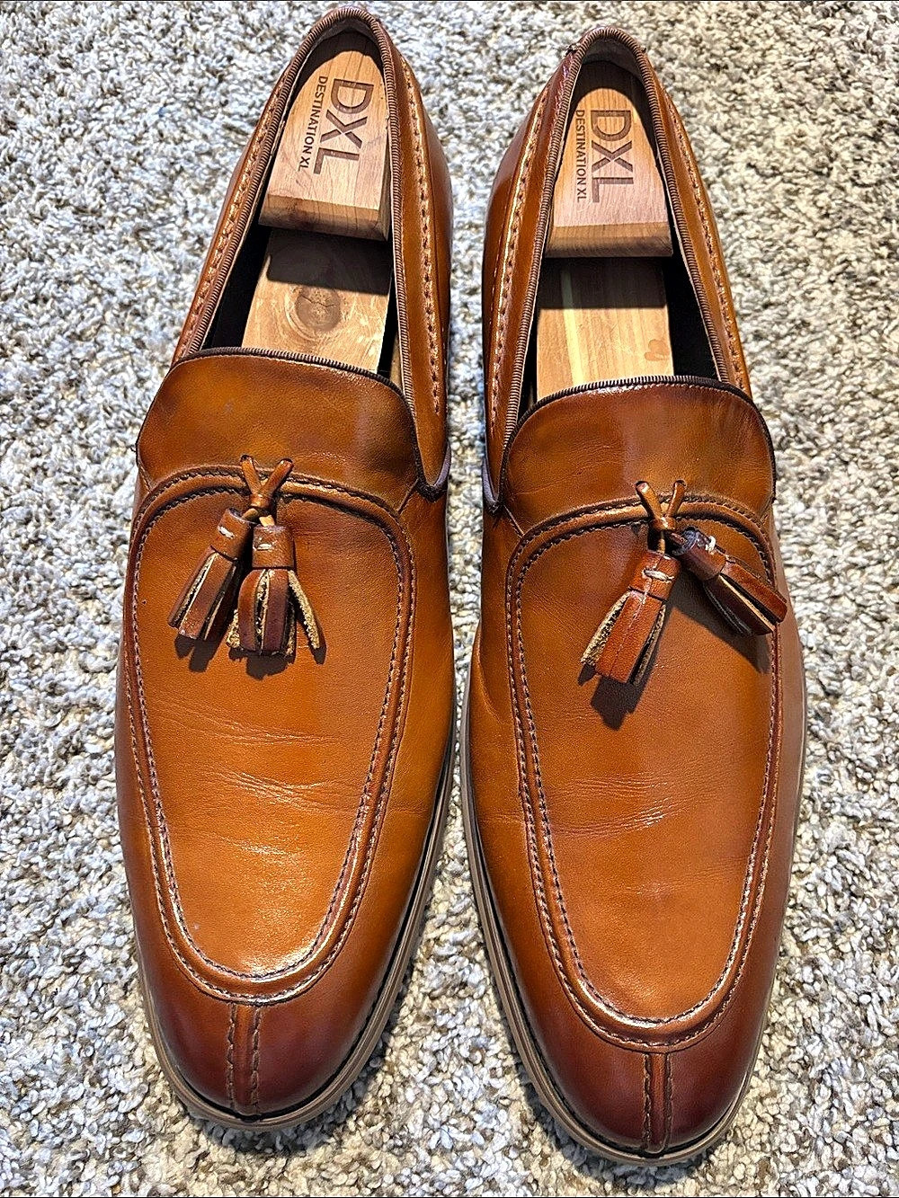 Stacy Adams Brown Tassel Loafers Size 14 men’s